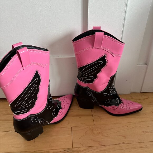 Pink Cowboy Boots - Picture 2 of 3